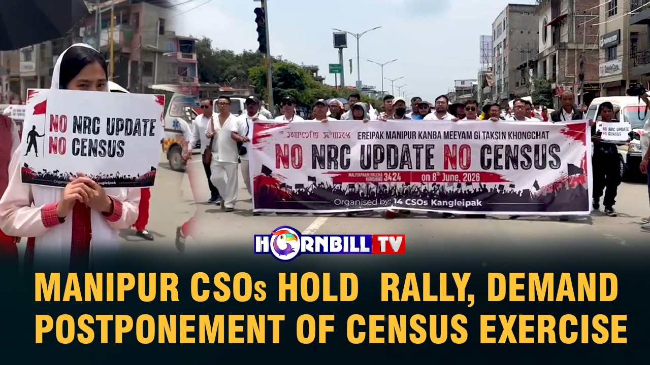 MANIPUR CSOs HOLD  RALLY, DEMAND POSTPONEMENT OF CENSUS EXERCISE