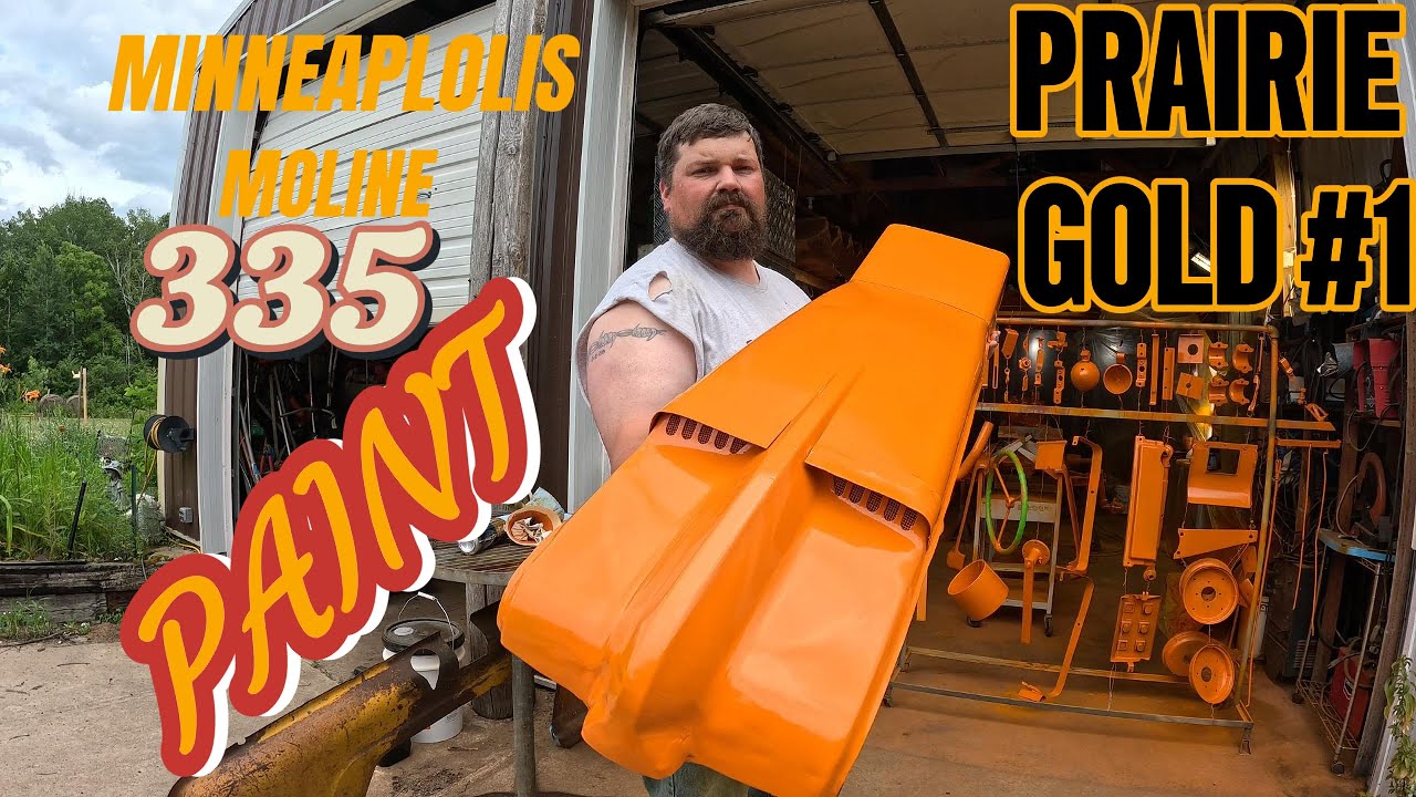 Minneapolis Moline 335 Restoration Project ''PRAIRIE GOLD#1