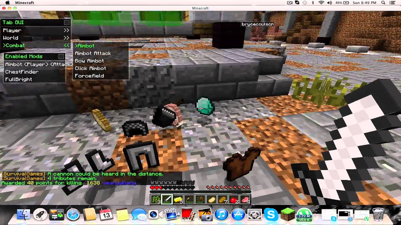 Minecraft- Survival Games fun with Nodus