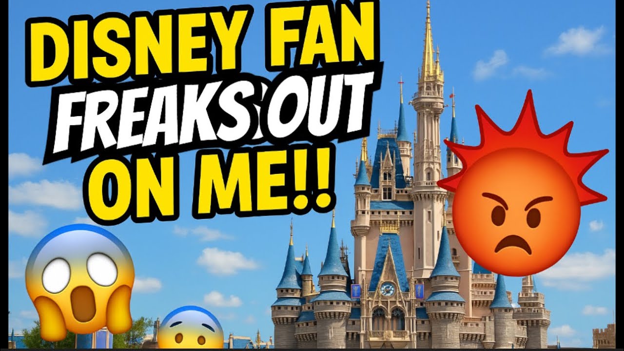 TRIGGERED!! Disneyland Fan LOSES IT ON ME!!! | Big Thunder Mountain Railroad Closure