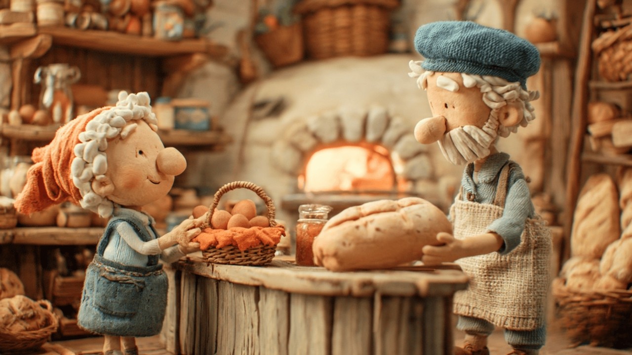 Surreal AI Film &bull; A Very Unusual Town | Where the Bread Was Given First (4K)