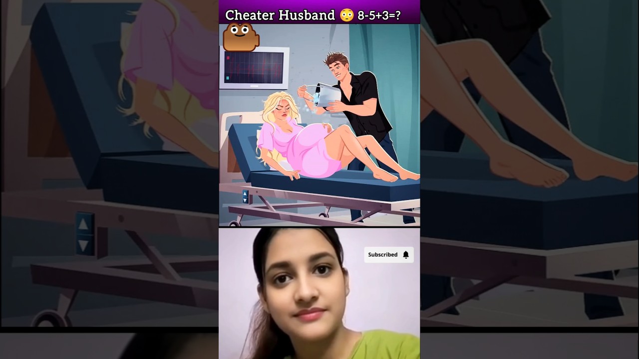 Cheater Husband 😳🤰🏼 Get's Exposed 👀 #trending #tiktok #animation #motivationalanimation #shorts