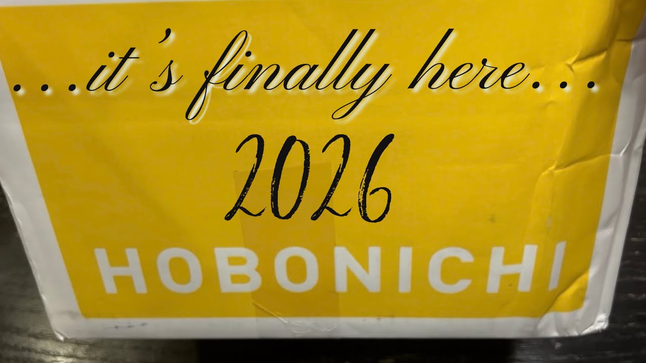 Наконец-то! | Распаковка Hobonichi 2026