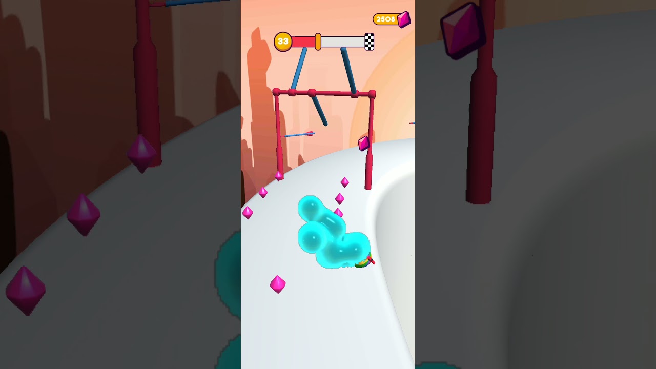 Blob Runner Gameplay #33 | Android/iOS Gameplay | Mr. Gamer | #shorts #youtubeshorts #shortvideos