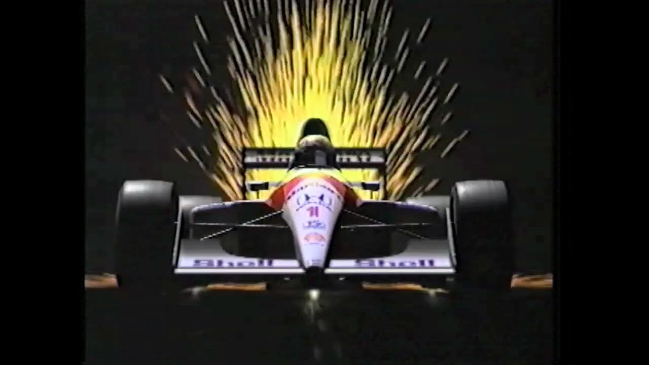 昭和シェル石油 CM 30秒Ver. 2本　F1 マクラーレンホンダ　アイルトン・セナ