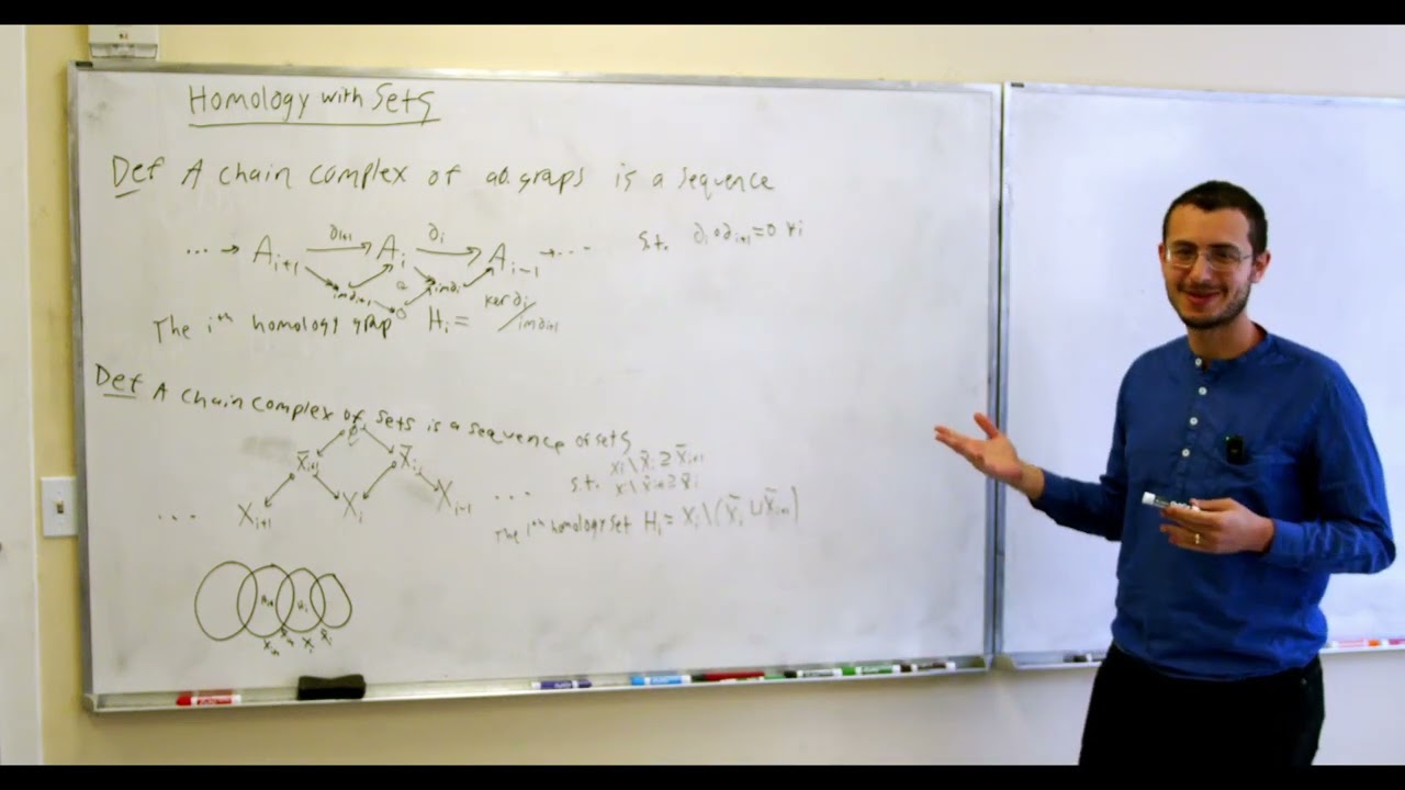 Brandon Shapiro: Chain complexes of sets, homology made simple