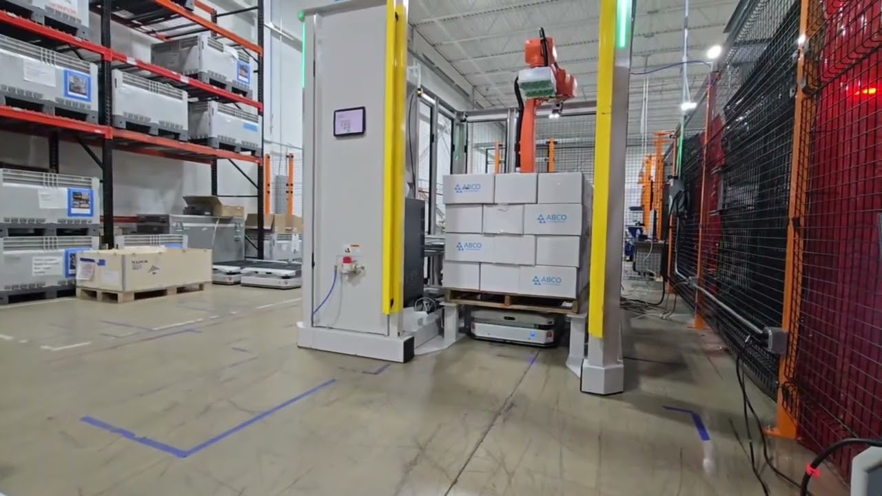 ABCO MPS P Kuka w AMR   Automate 25 Prep