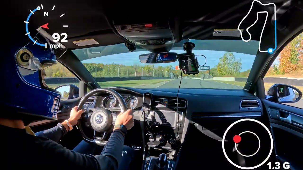 MK7 Golf R Road America 2:41 Lap!