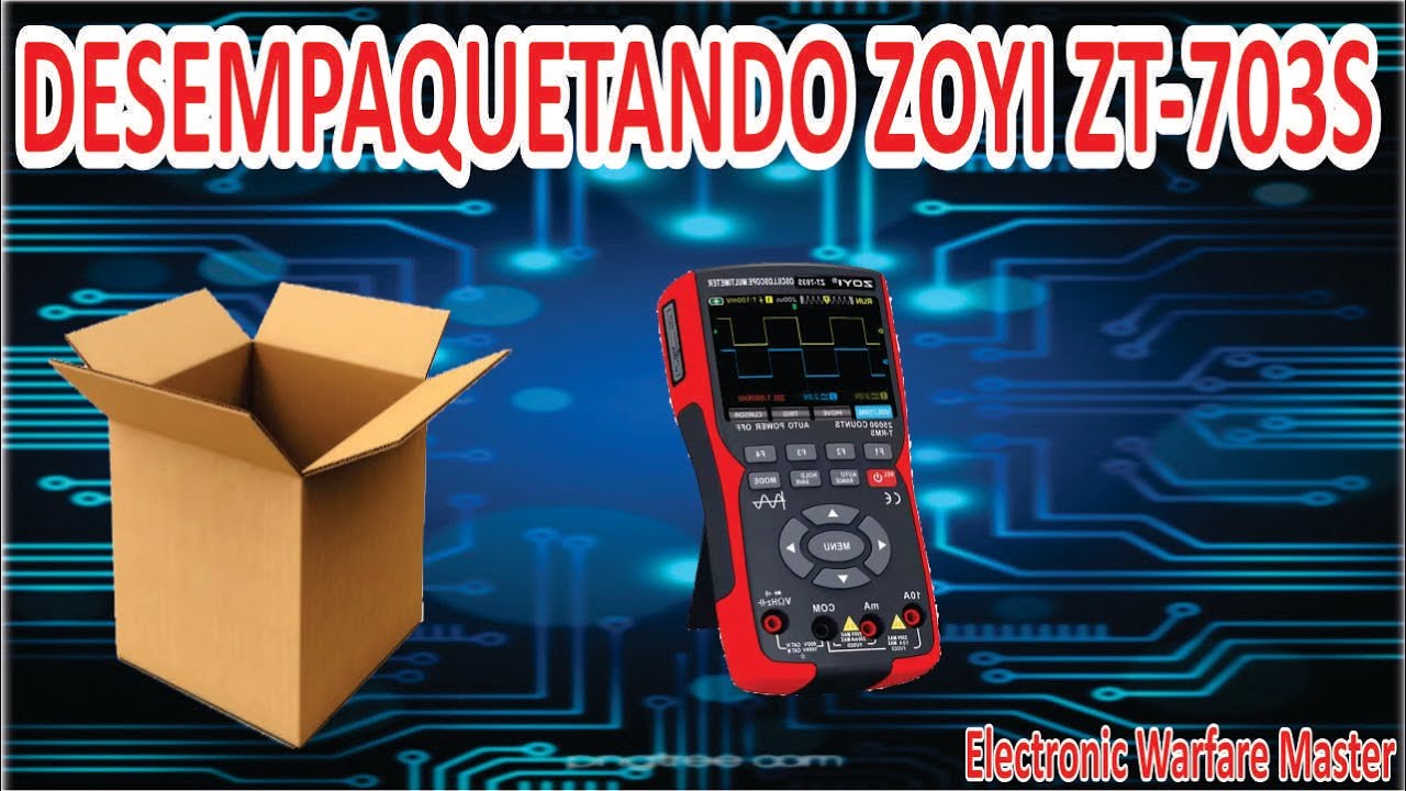 DESEMPAQUETANDO ZOYI ZT-703S