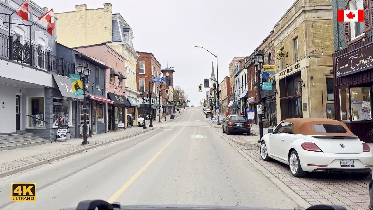 🇨🇦 Driving CANADA - NEWMARKET Ontario Canada