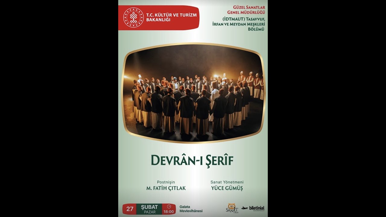Devran-ı Şerif I M. Fatih Çıtlak I Galata Mevlevihanesi I 27 Şubat 2022