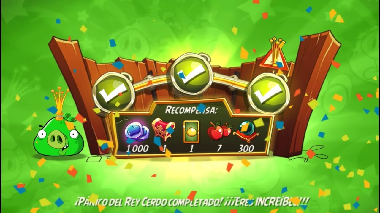 Angry Birds 2 - King Pig Panic (Pánico del rey cerdo) - 18/06/2025
