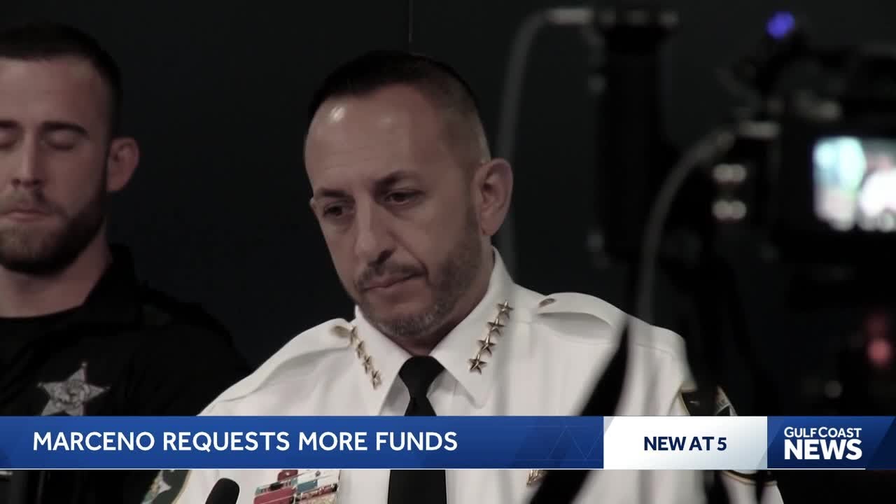 Lee County Sheriff Carmine Marceno asks commissioners for more money