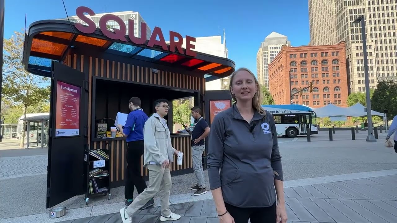 Downtown Cleveland Unveils New Public Square Hospitality Kiosk