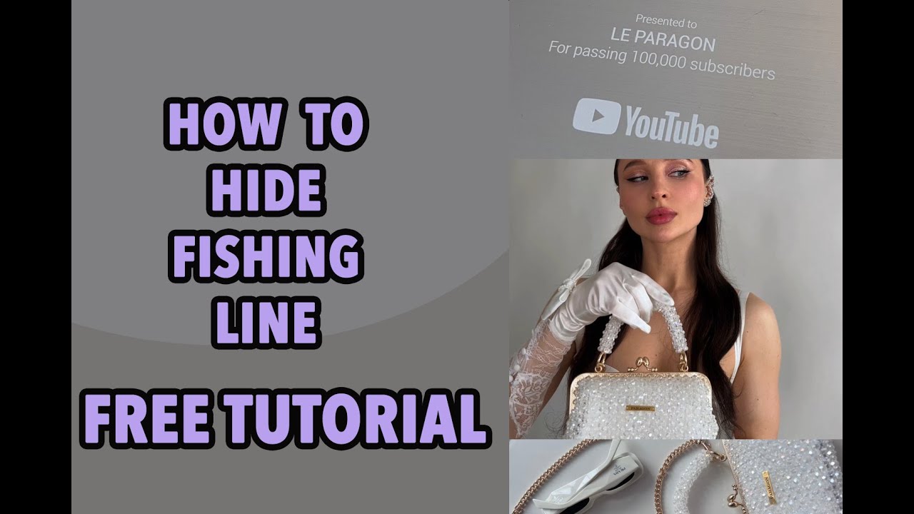 FREE Tutorial: How to Hide Fishing Line in Beaded Bags