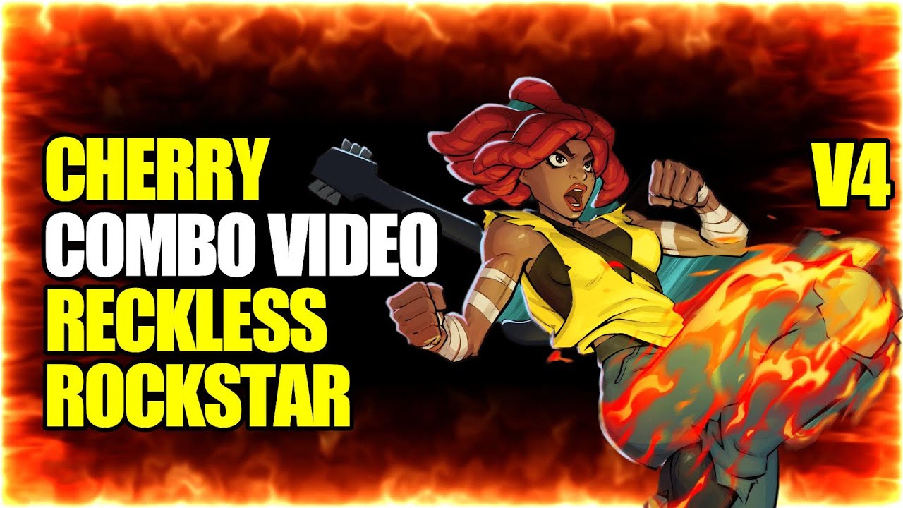 Streets of Rage 4 - Cherry Combo Video - Reckless Rockstar - V4