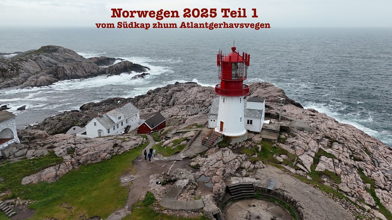 Motorradreise nach Norwegen 2025 Teil1 in 4 K