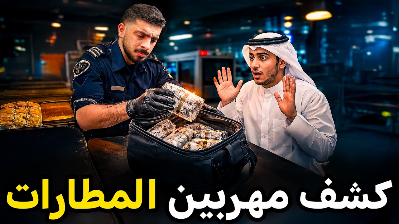 موظف أمن المطار كشف أخطر المهربين والمزورين ✈️!