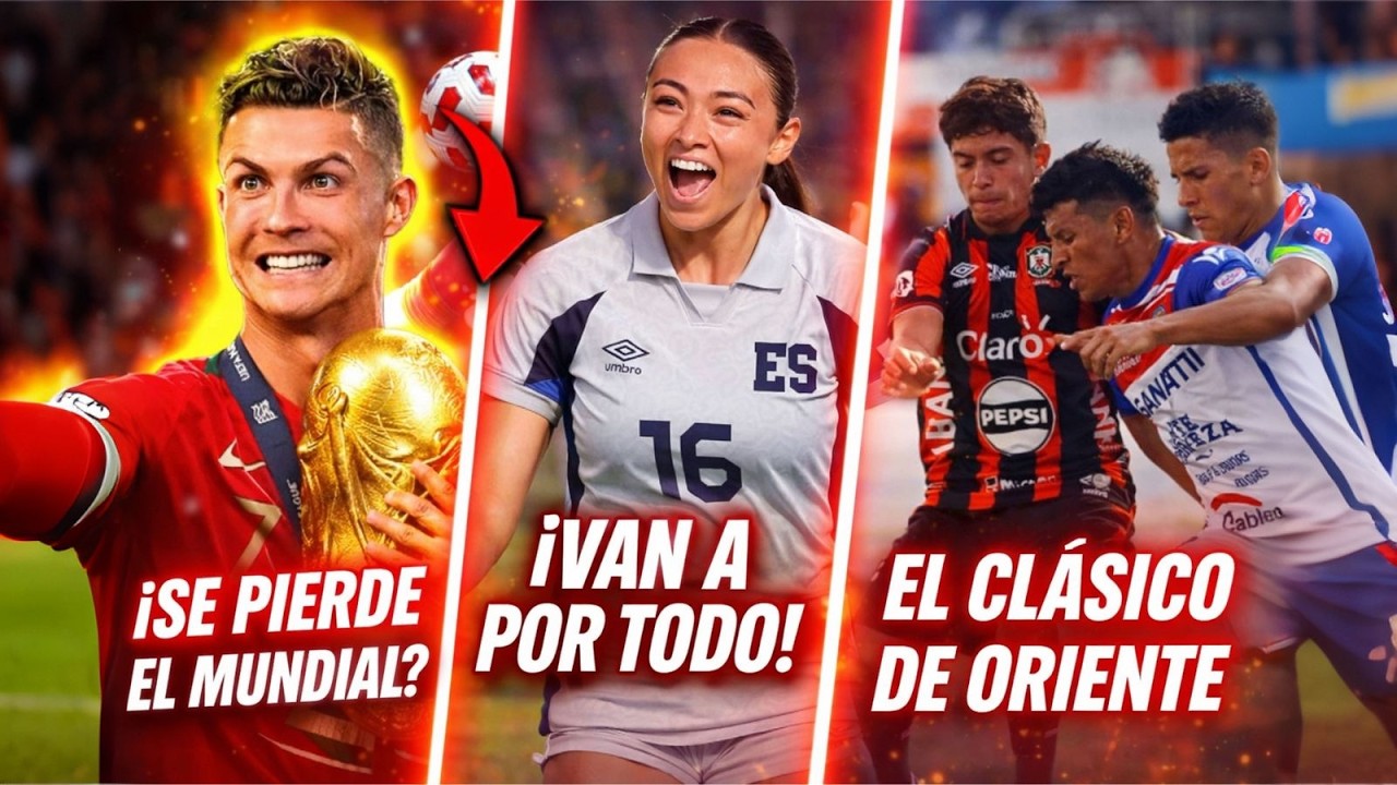 La Selecta Femenina quiere golear 🇸🇻🔥 | ¿Cristiano se queda sin Mundial? | Arranca la F1