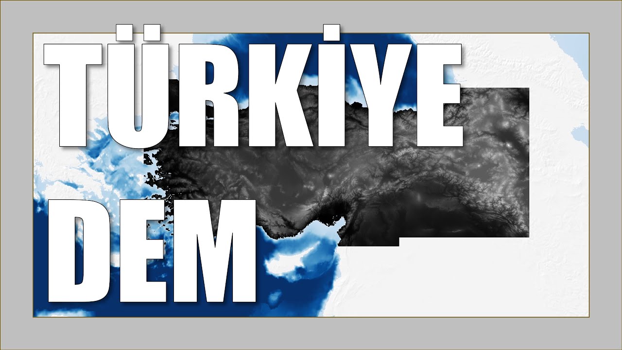 [GIS] 1 dk'da Türkiye DEM verisi indir!
