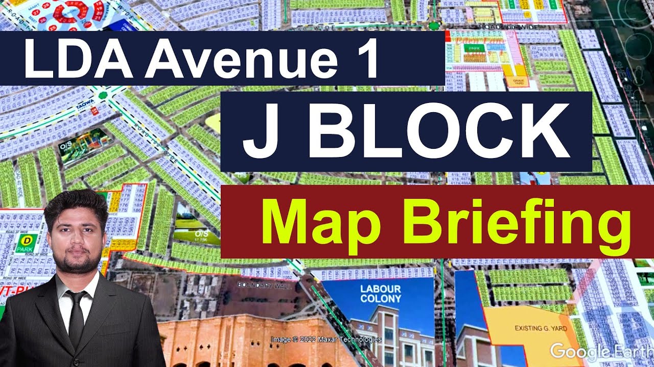 LDA Avenue 1 | LDA Avenue 1 J Block Map Briefing | J Block Price Update In Nov 2022 | PPS