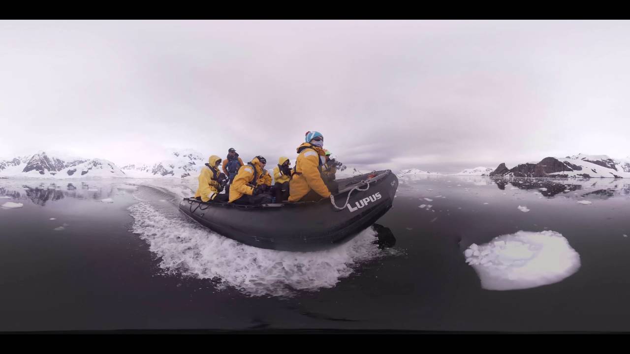 Antarctica: Zodiac Cruising the 7th Continent (360&deg; VR)