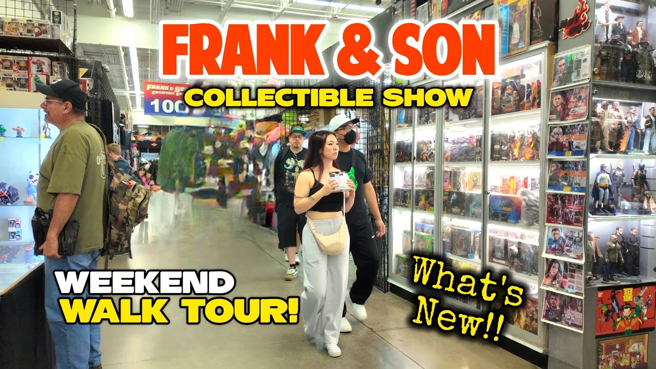 Frank and Son Collectible Show Walkthrough | Toys, Comics & Rare Finds