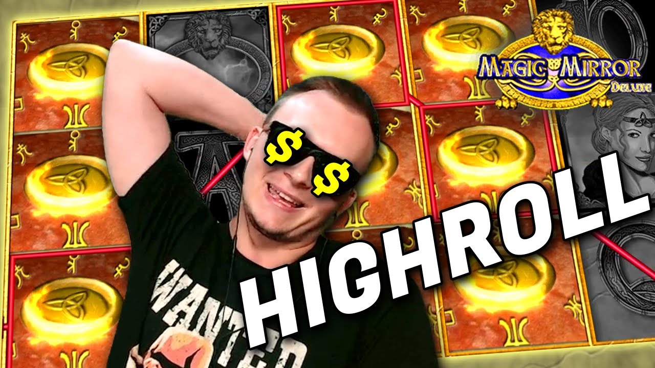 &euro;10 BET - Big Win on Magic Mirror Deluxe 2!