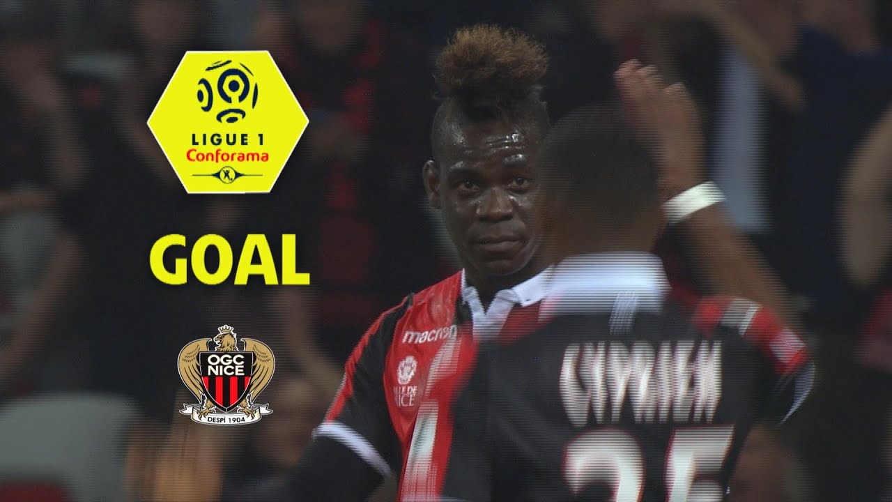 Goal Mario BALOTELLI (11' pen) / OGC Nice - SM Caen (4-1) (OGCN-SMC) / 2017-18