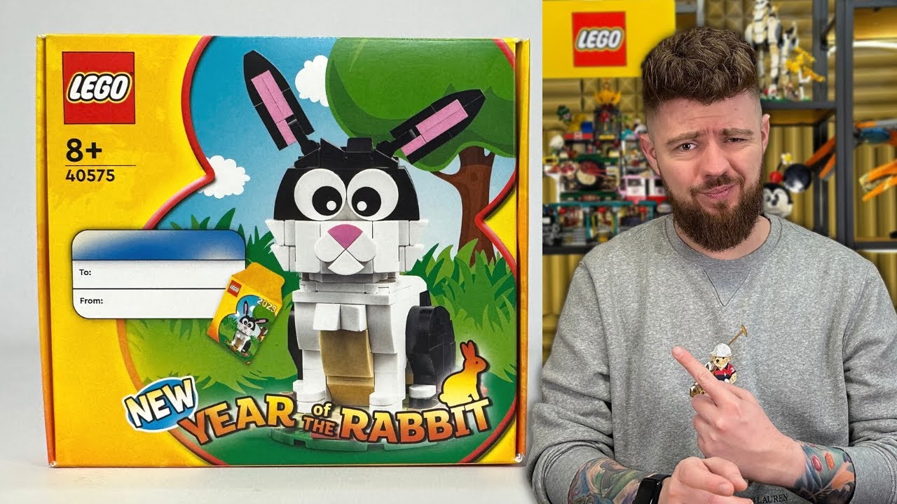 ROK KR&Oacute;LIKA 🐰 LEGO OKOLICZNOŚCIOWE 40575 RECENZJA
