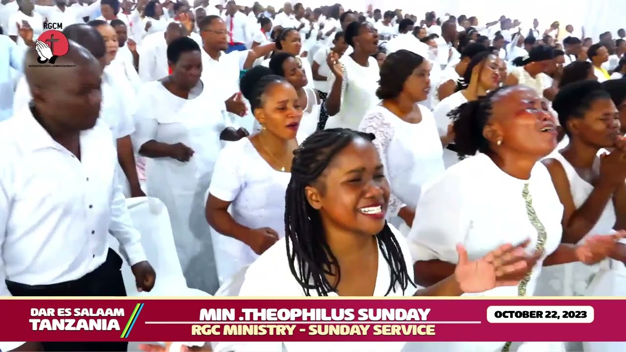 THEOPHILUS SUNDAY MINISTERING AT RGC MINISTRY || SUNDAY SERVICE || DAR ES SAALAM - MBEZI, GOBA