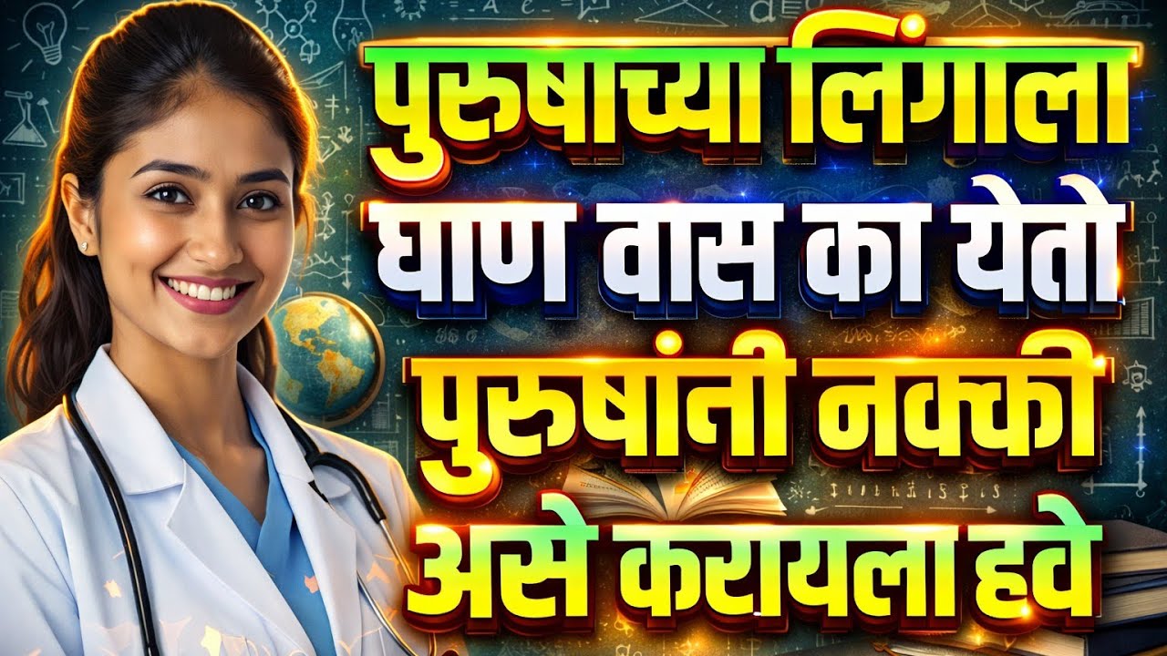 पुरुषांच्या लिंगाला घाण वास का येतो? 😱 90% पुरुष करतात ही चूक  #marathi #educationalvideo 
