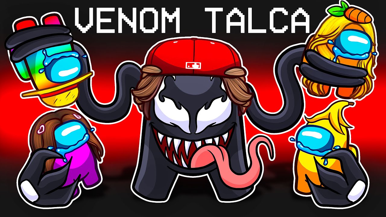 Je me transforme en VENOM sur Among Us pour TUER mes amis !