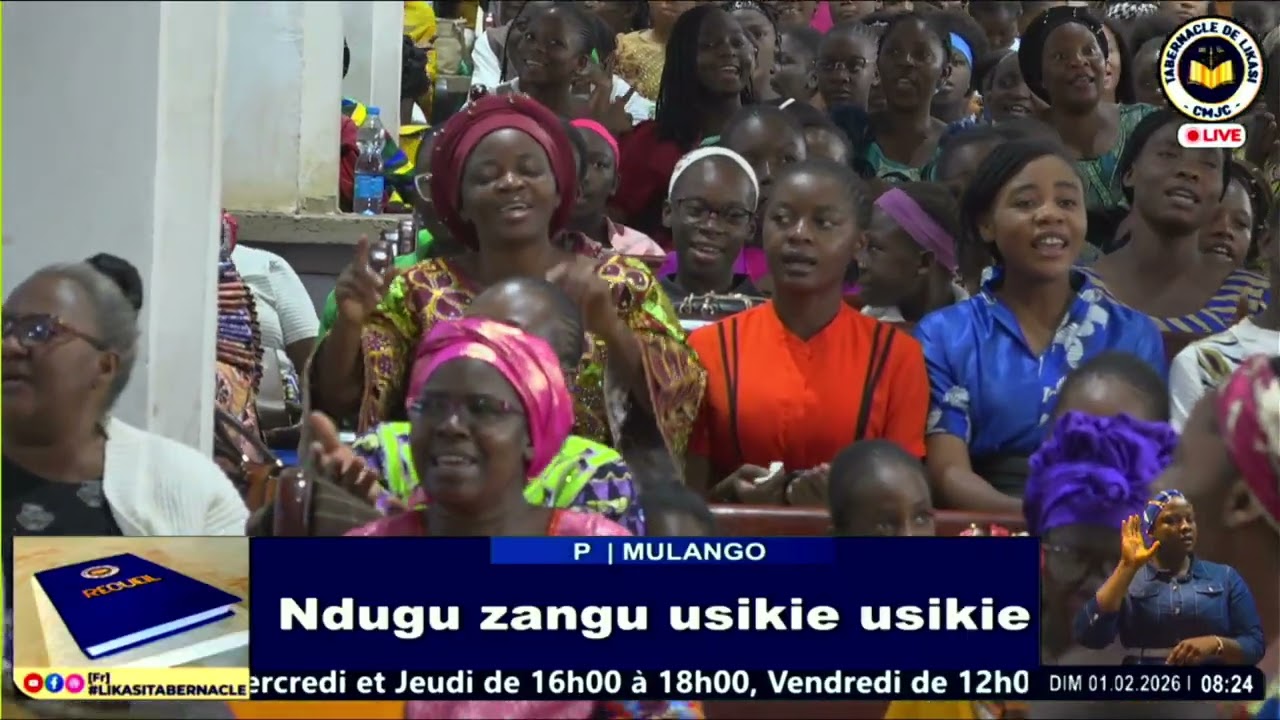 2026_02_01_Dimanche_Cantique Mulango / Tabernacle de Likasi