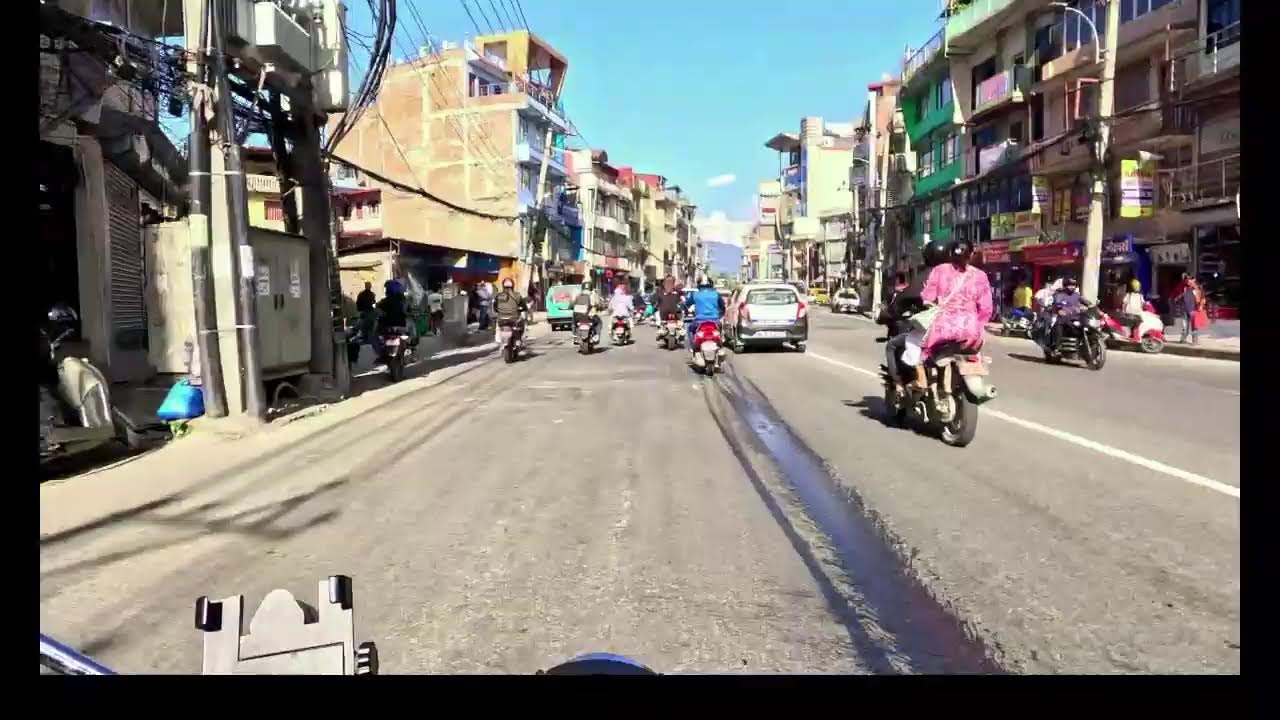 Aesthetic Bike Ride in Kathmandu | No Music, Just Road🏍️ Nepal #LIve Stream #asmr #travel #kathmandu