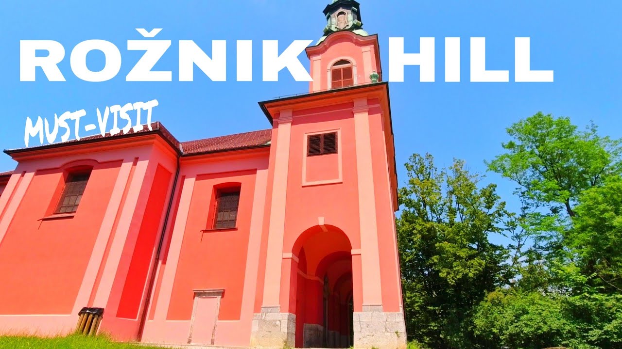 FAMOUS PINK CHURCH IN LJUBLJANA