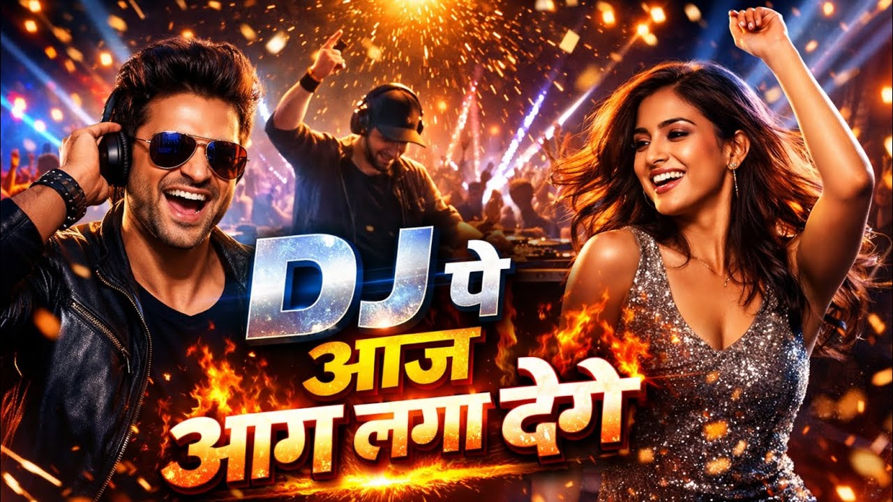 #song DJ Pe Aaj Aag Laga Denge | New Hindi Party Song 2026 | Dance Floor Blast Song | DJ Remix Vibes