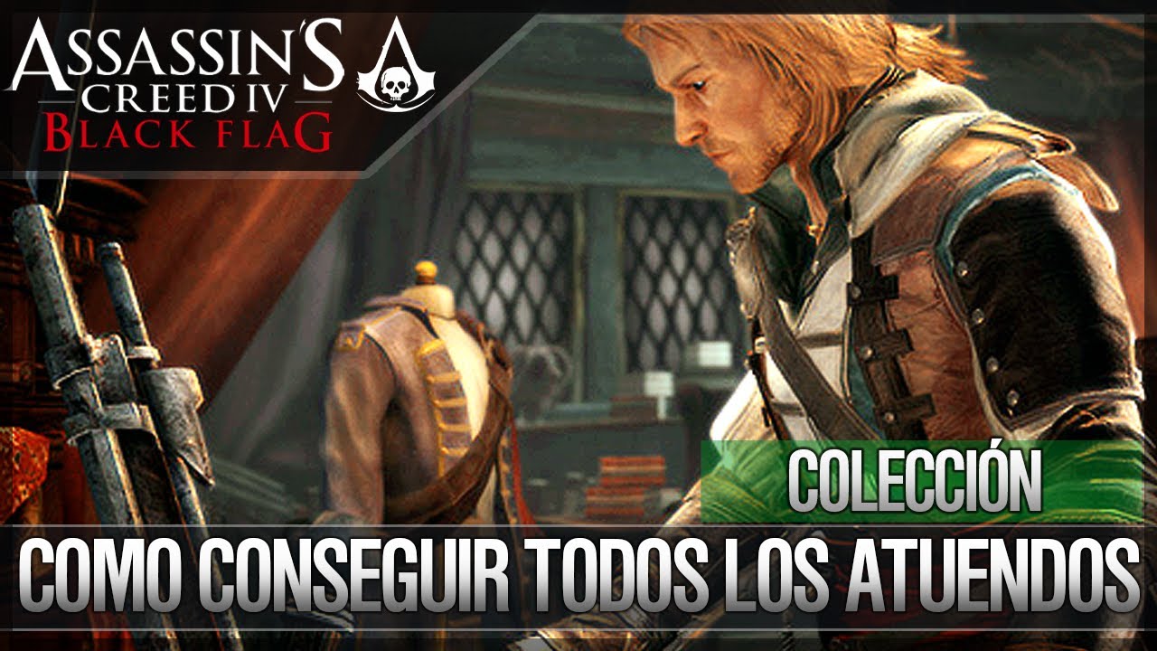 Assassin's Creed 4 Black Flag | Todos los Atuendos | Trajes Desbloqueables | Cómo conseguirlos
