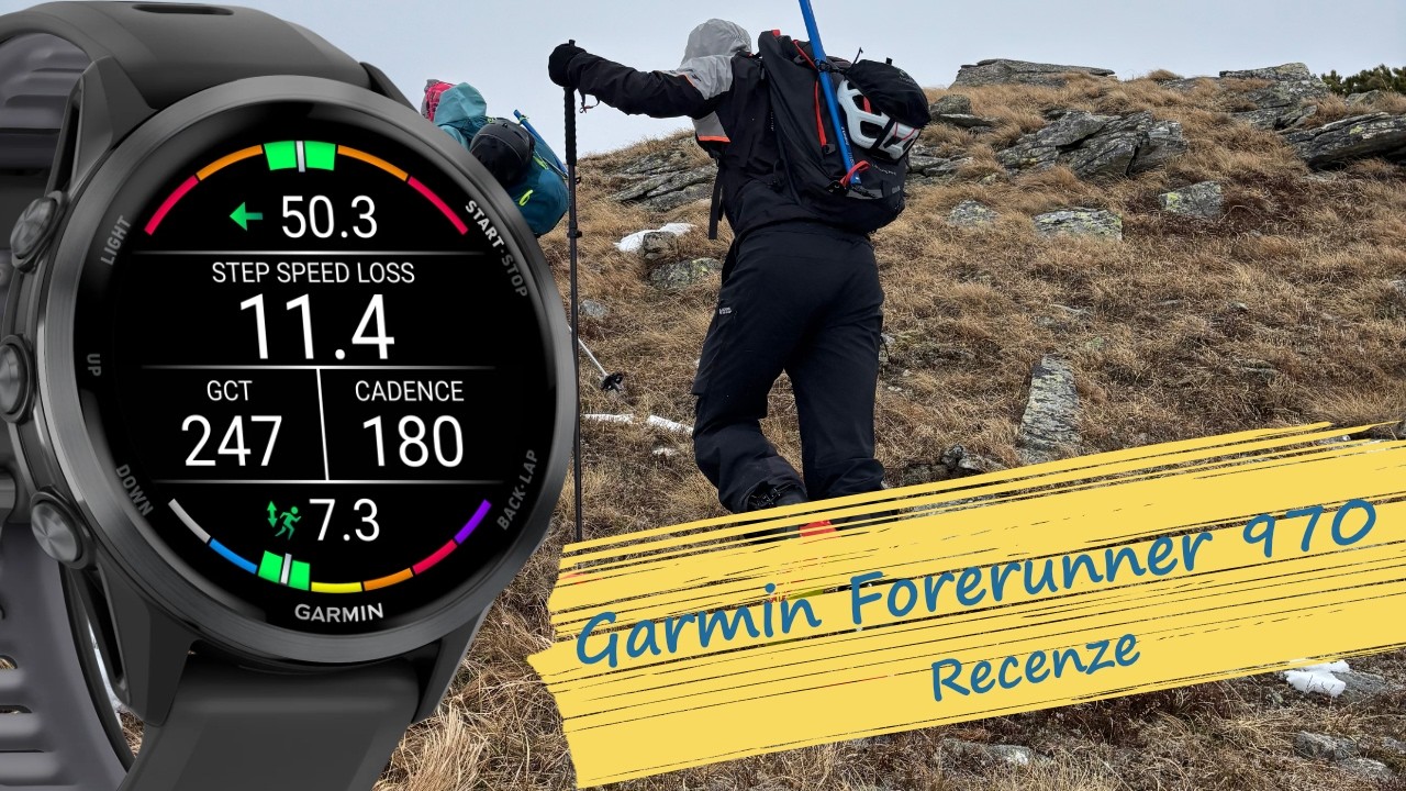RECENZE: Garmin Forerunner 970 – Multisportovní chytré hodinky otestovány multisportovně