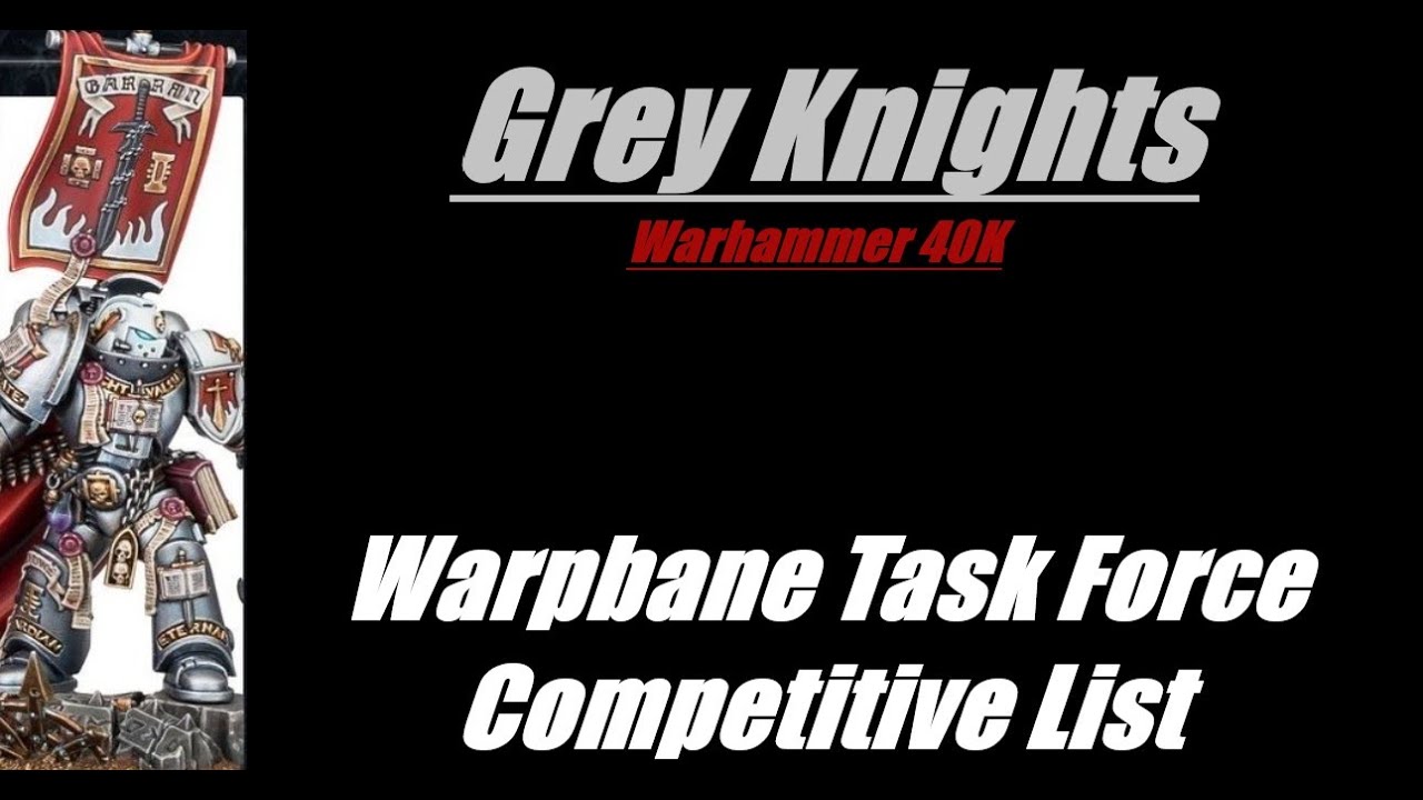 Список кодексов Warpbane 2000 от Grey Knights: Warhammer 40K 10-е издание