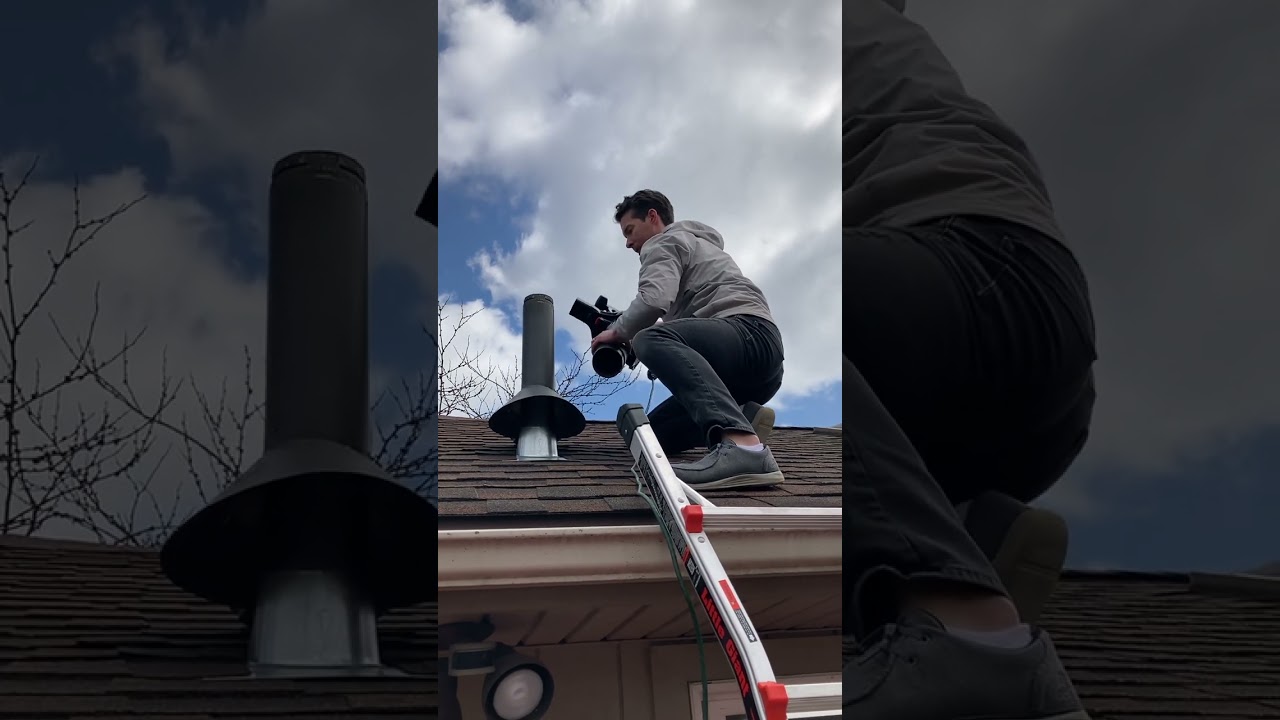 Leaf Blower Cleaning - Comfortbilt HP40 Pellet Stove
