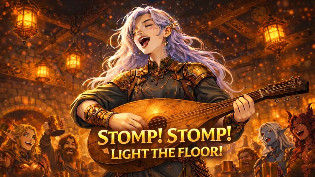 STOMP! STOMP! LIGHT THE FLOOR | Celtic Tavern Song