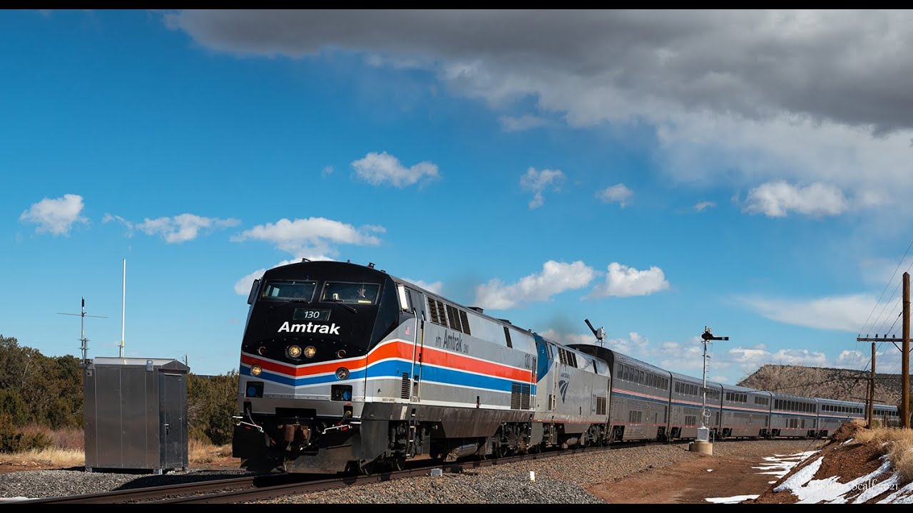 Semaphores, Northern New Mexico, and an Amtrak Heritage Unit!