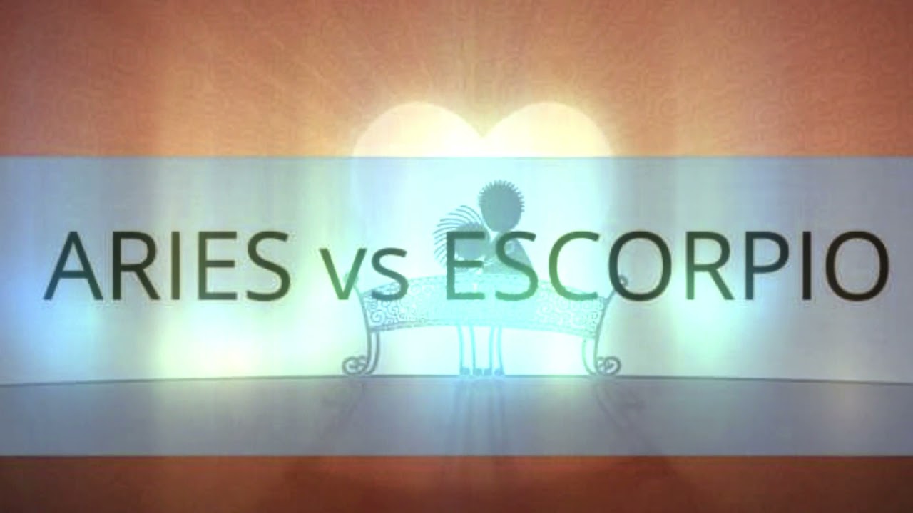 Mujer Aries Hombre Escorpio