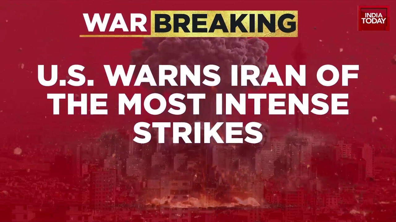 US Warns Iran Of Intense Strikes; Iran Threatens Escalation With Newer Missiles | US-Iran Breaking