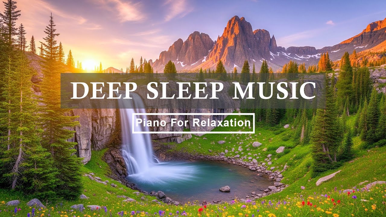 Relaxing music for stress relief🎧 Anxiety, and deep sleeping 🎹 Heal mind, body and soul