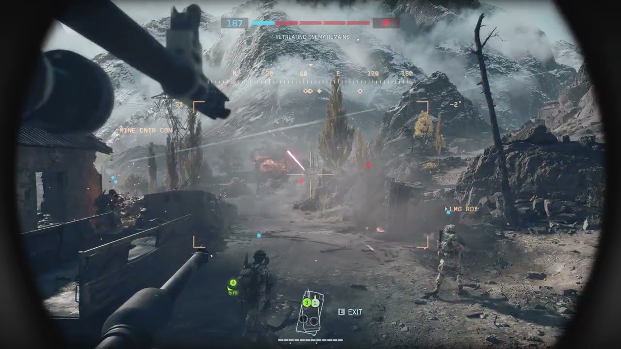 75 killstreak as tank gunner!