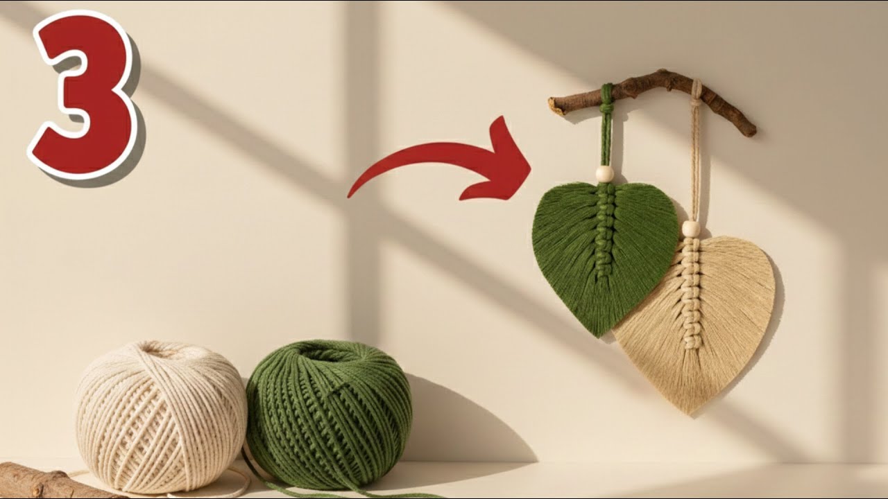 DIY Macrame Wall Hanging ✨ | Low Budget Boho Decor You Can Make at Home 😍