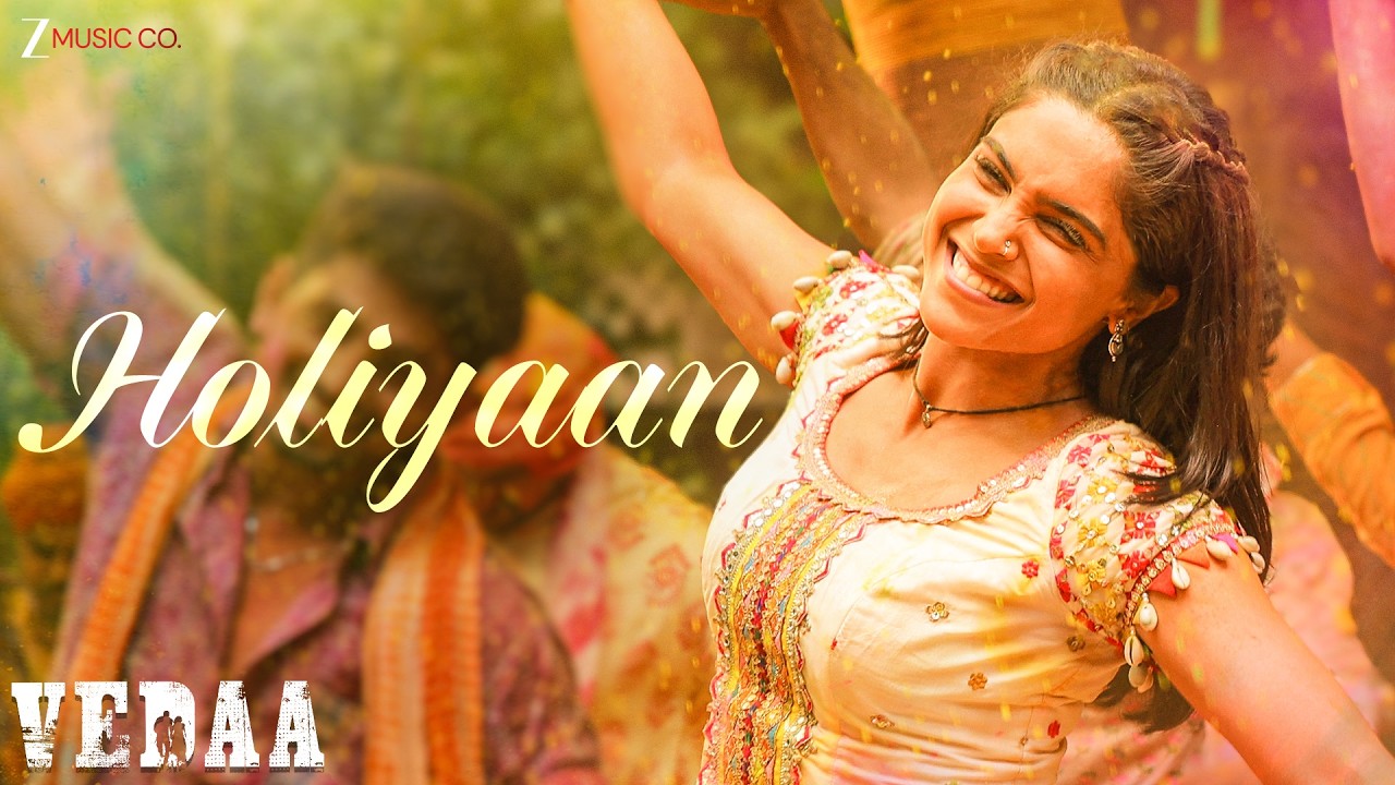 Holiyaan - Sharvari | Vedaa | Nikhita Gandhi, Asha Sapera, MC Square, Yüva, Arushi | Holi Song
