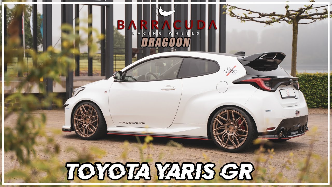Toyota Yaris GR mit Barracuda Dragoon higloss bronze Felgen / Wheels by Giacuzzo Fahrzeugdesign